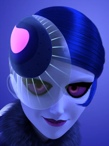 Mayura, Miraculous Ladybug peacock-themed villain holding her fan