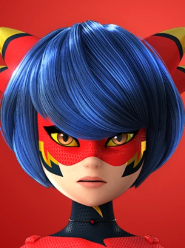 Ryuko superhero character from Miraculous Ladybug