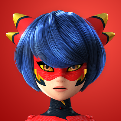 Ryuko superhero character from Miraculous Ladybug