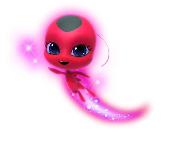 Tikki, the ladybug kwami from Miraculous Ladybug
